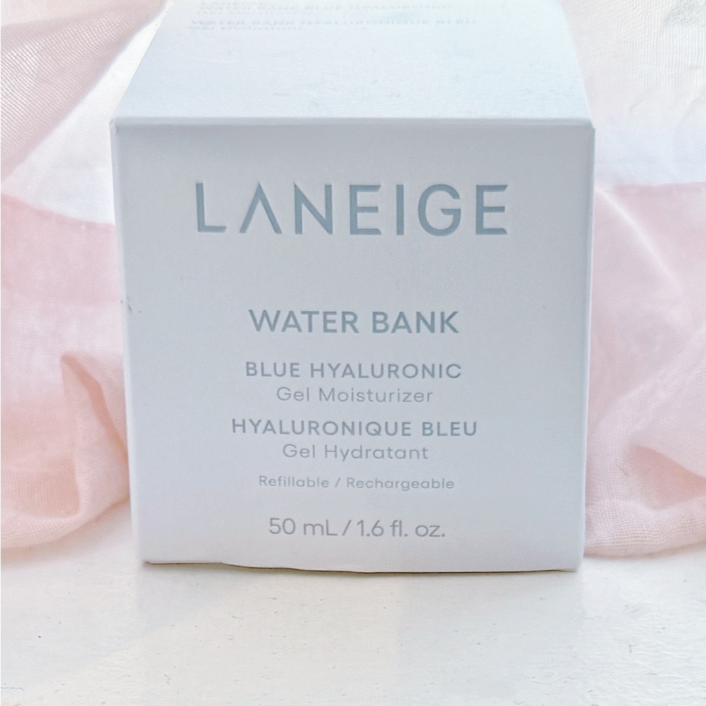 LANEIGE Water Bank Blue Hyaluronic Gel Moisturizer 1.6oz/50ml NEW IN BOX SEALED